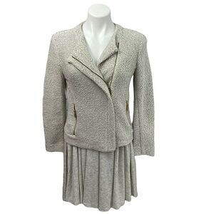 Ann Taylor Blazer Womens Small Lot Gray Athleisure Dress Work Preppy Basic